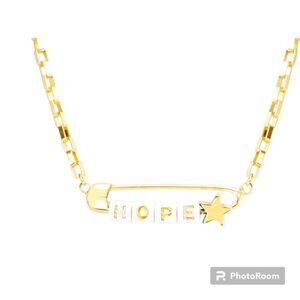 Guess Hope necklace NWT